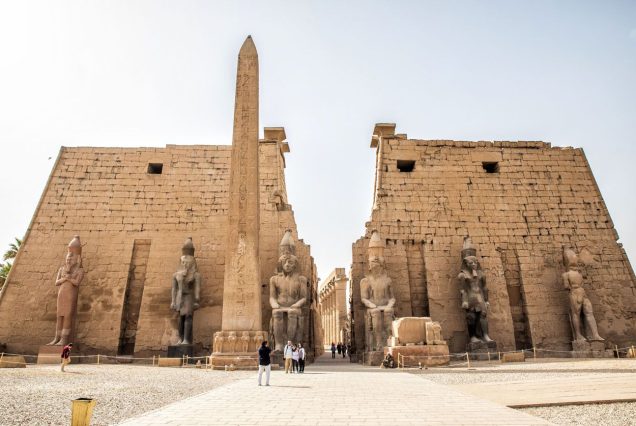 Luxor Temple: Located in the heart of modern Luxor