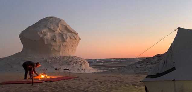 Black & White Desert