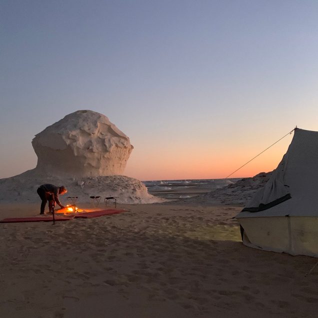 Black & White Desert